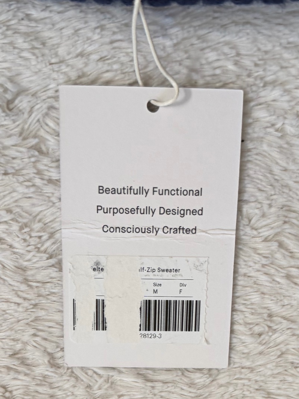Everlane the Half Zip Sweater in Luxe Merino NWT - Picture 10 of 12